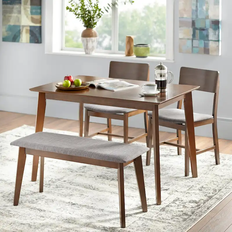 Solid Wood Dining Chairs (Set of 2)