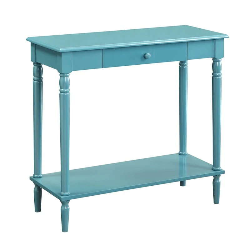 Convenience Concepts French Country 1 Drawer Hall Table with Shelf