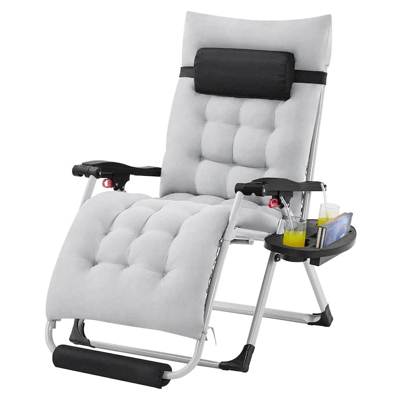 Yaheetech 29in Zero Gravity Recliner with Padded Cushion - N/A