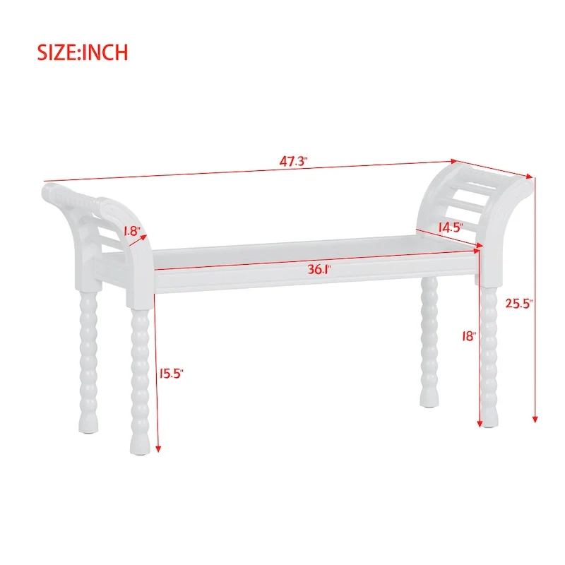 4-Pieces Retro Style Bedroom Sets by Harper&Bright Designs