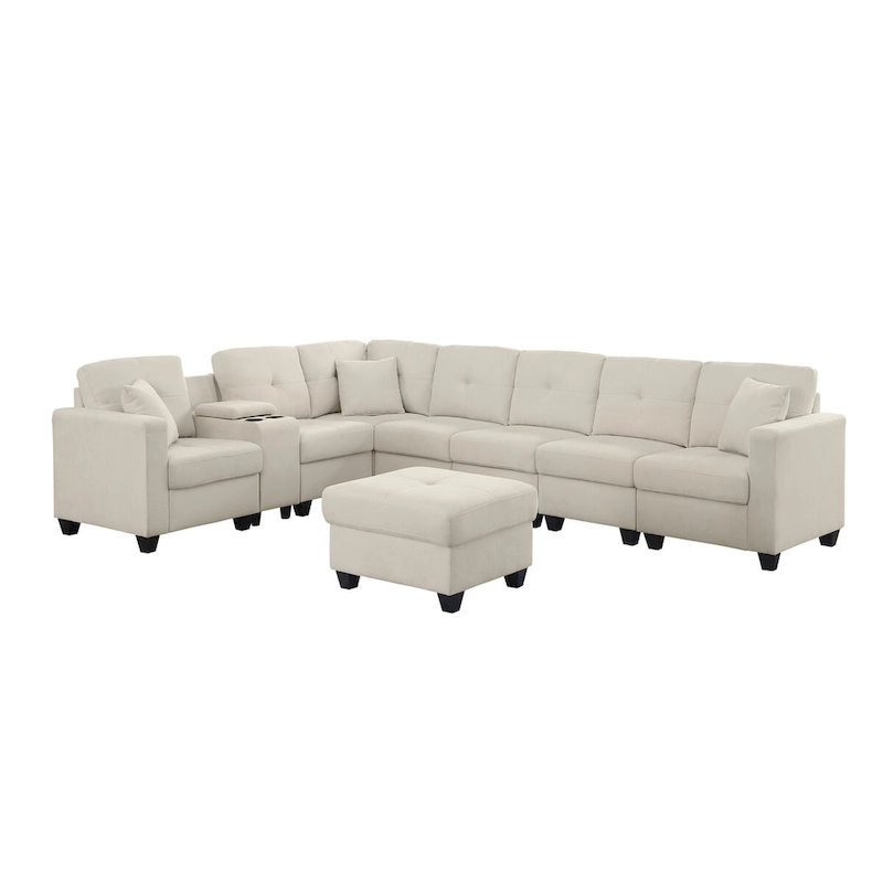 Velvet Modular Sectional Sofa