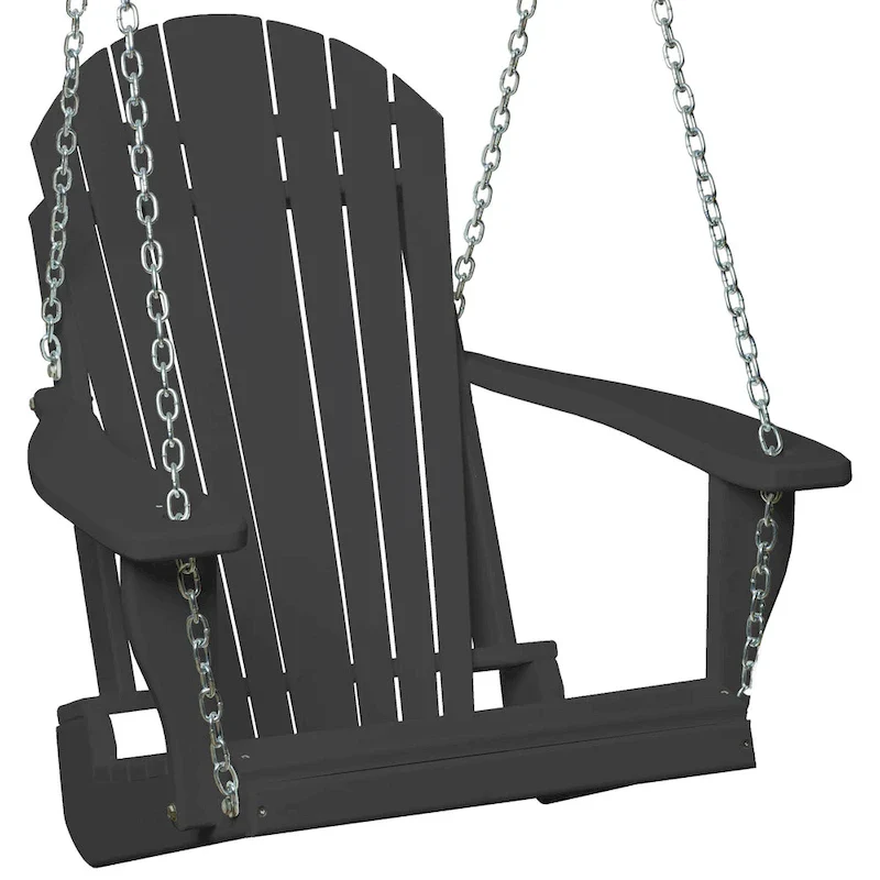 Poly Lumber Adirondack Swing Chair with Chains