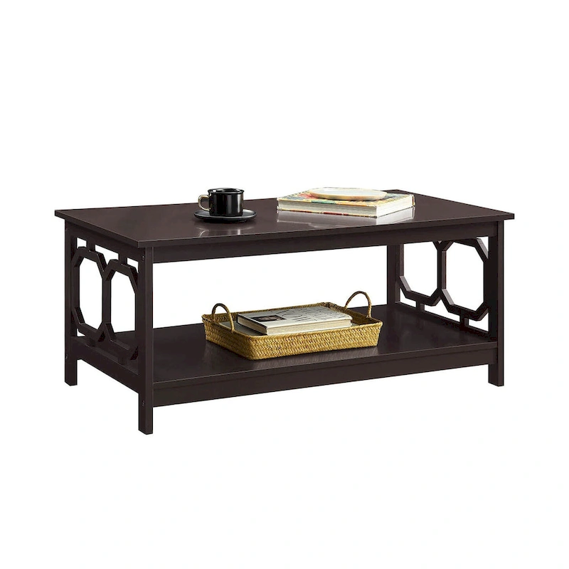 Convenience Concepts Omega Coffee Table with Shelf