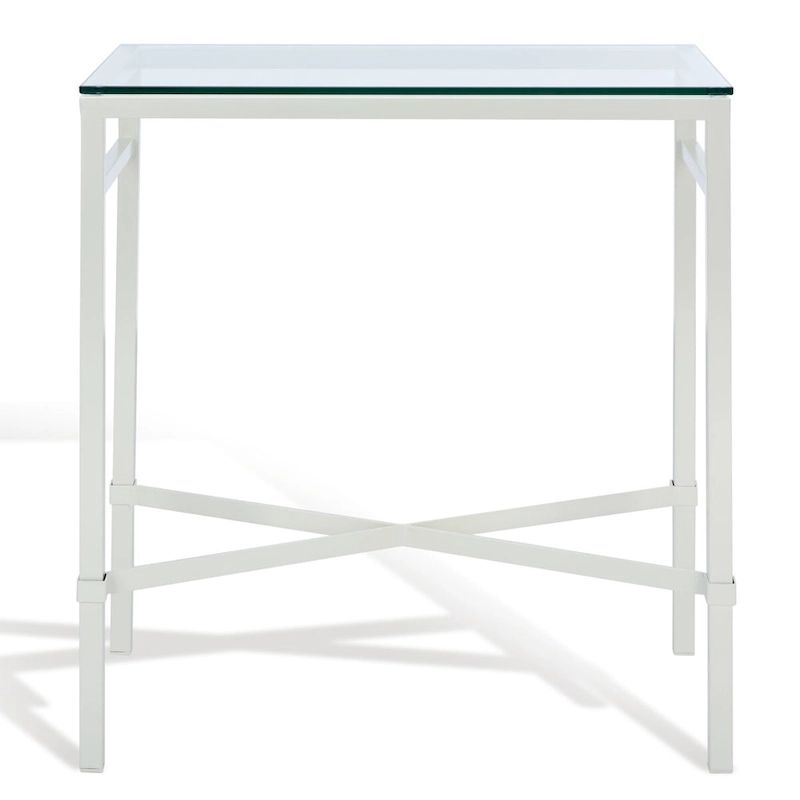 SAFAVIEH Couture Vallie Side Table - 22 W x 13 D x 25 H - 22Wx13Dx25H