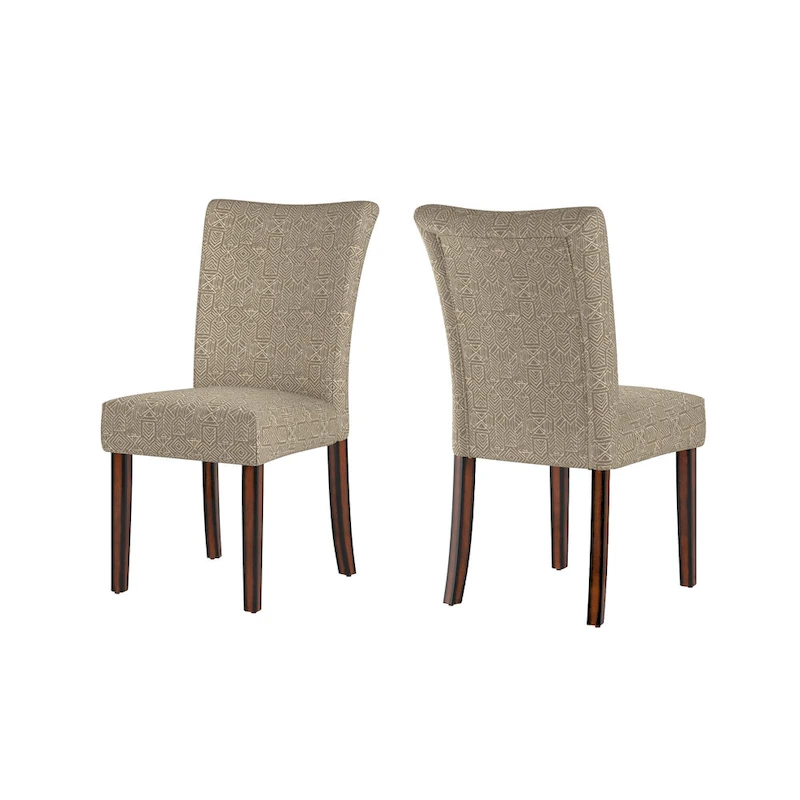Cannes Upholstered Parson Dining Chair (Set of 2) by iNSPIRE Q Bold