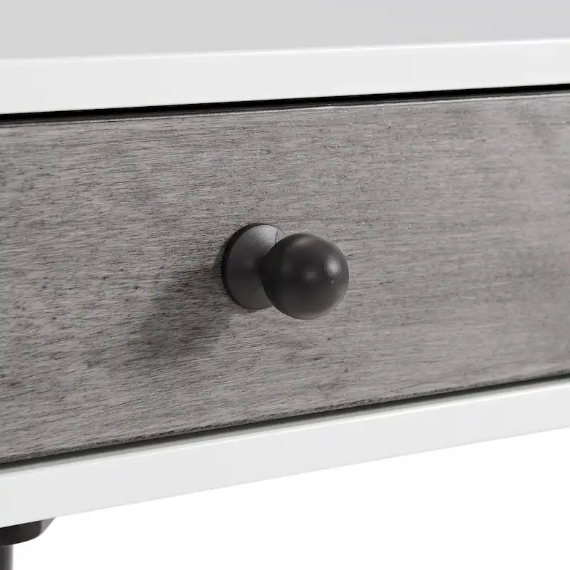 Mid-Century Modern 44 2-Drawer Vanity / Desk