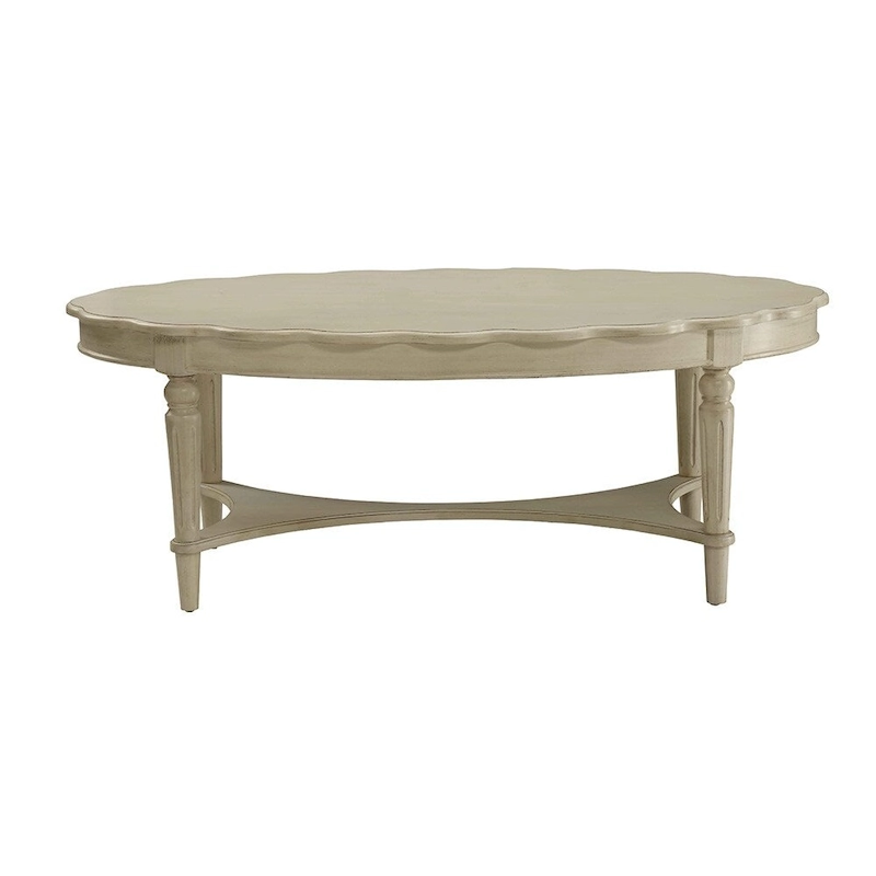ACME Fordon Coffee Table in Antique White