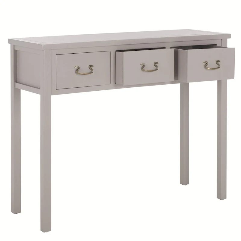 SAFAVIEH Marleine Antiqued Grey Console Table - 39.4 x 14.2 x 31.7 - 39Wx14Dx32H