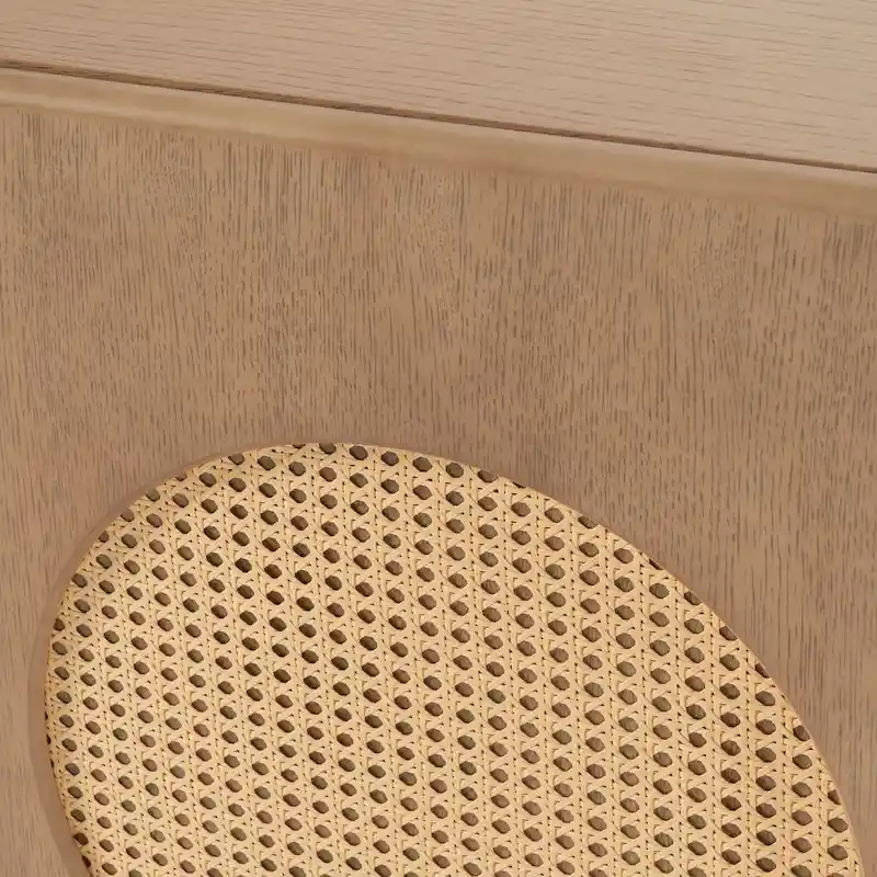 Modern White Oak Buffet