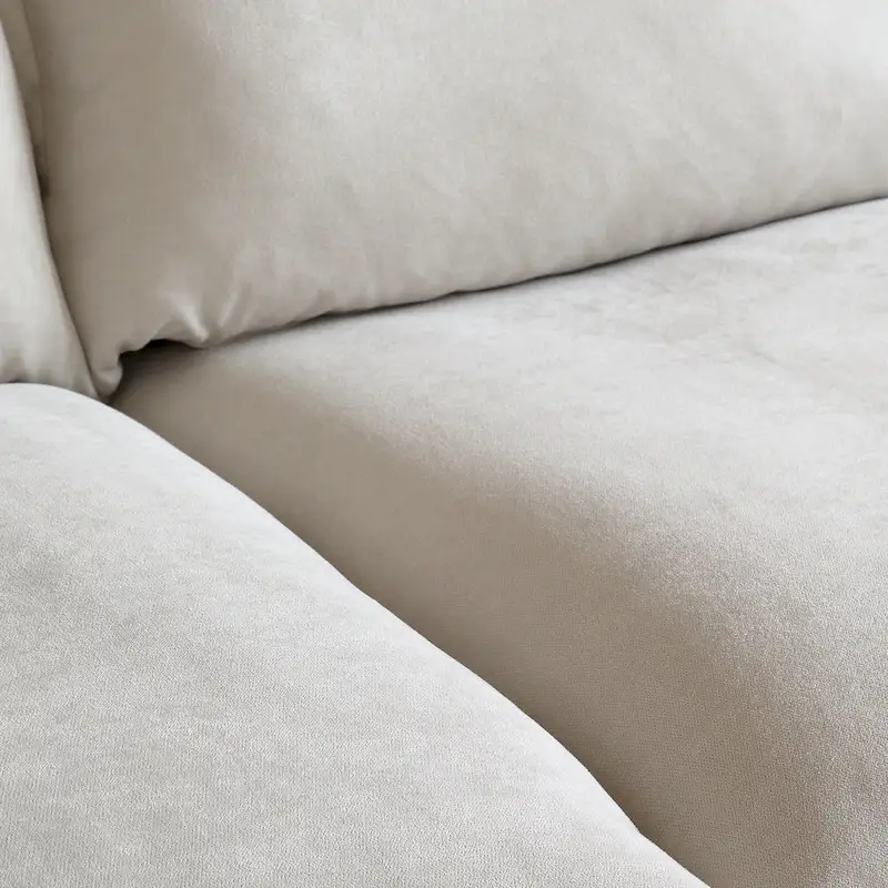 L-shape Sectional Sofa Modern Upholstered Modular Sofa