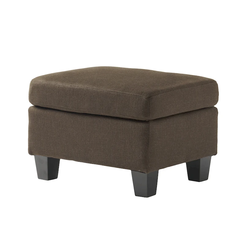 Rosella Fabric Ottoman by Christopher Knight Home