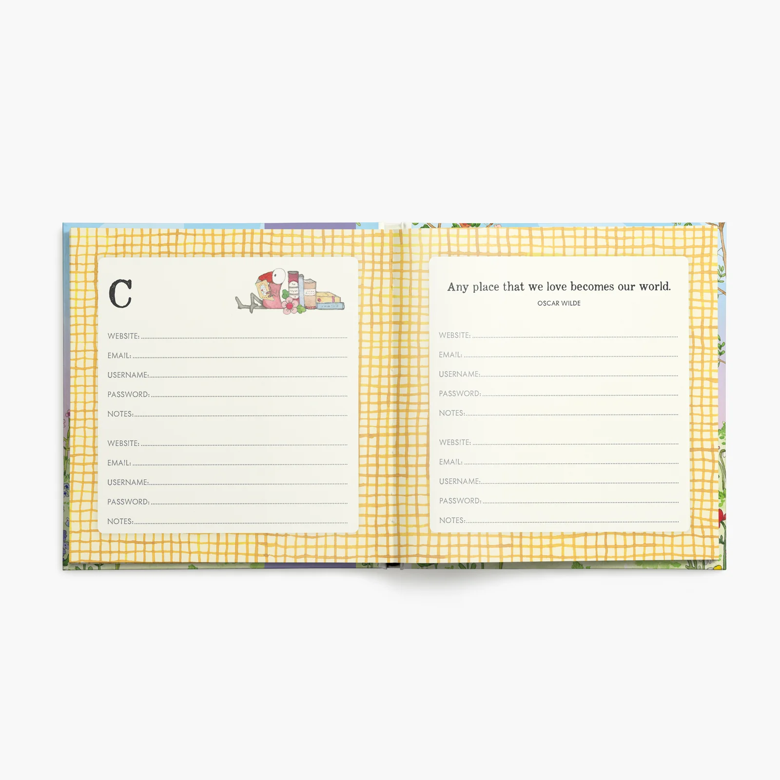 Twigseeds Password Journal TPW001