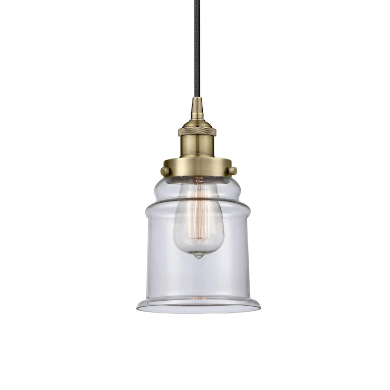 Innovations Lighting 616-1PH-11-6 Canton Pendant Canton 6  Wide Mini