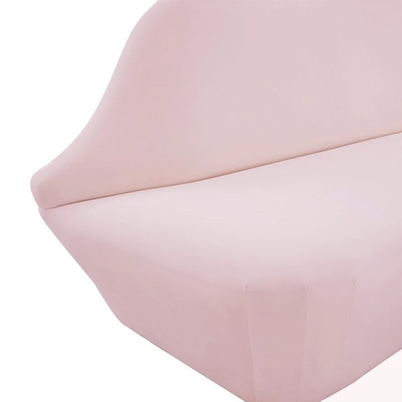 Lips Velvet Settee - 67.7W x 29.1D x 36H
