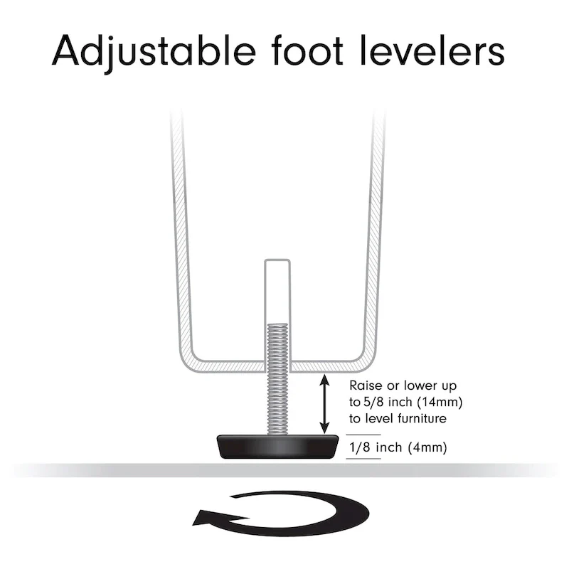 Rocco Rectangular Nested Side Table - 22 Wide