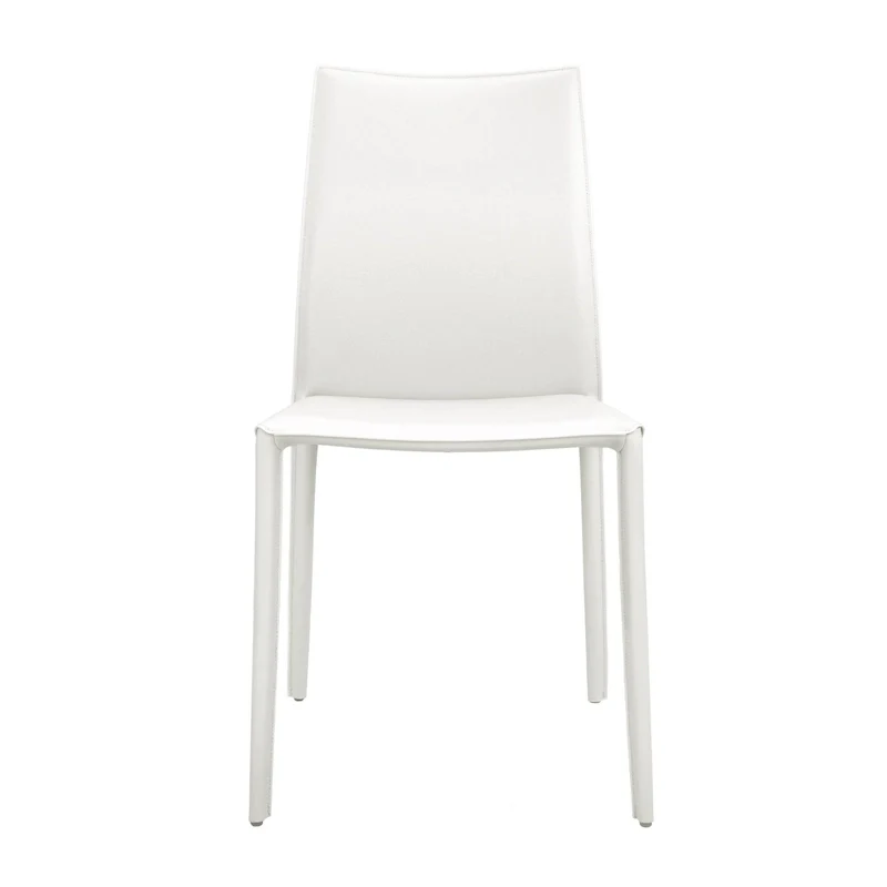 Lynda Mid-Century Modern Bonded Leather Dining Chair