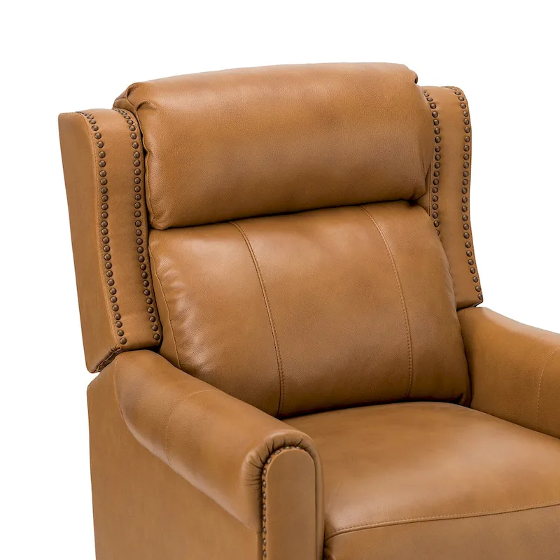 Felisa 32.48 Wide Genuine Leather Manual Recliner