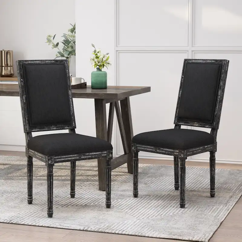 Regina Wood Upholstered Dining Chair by