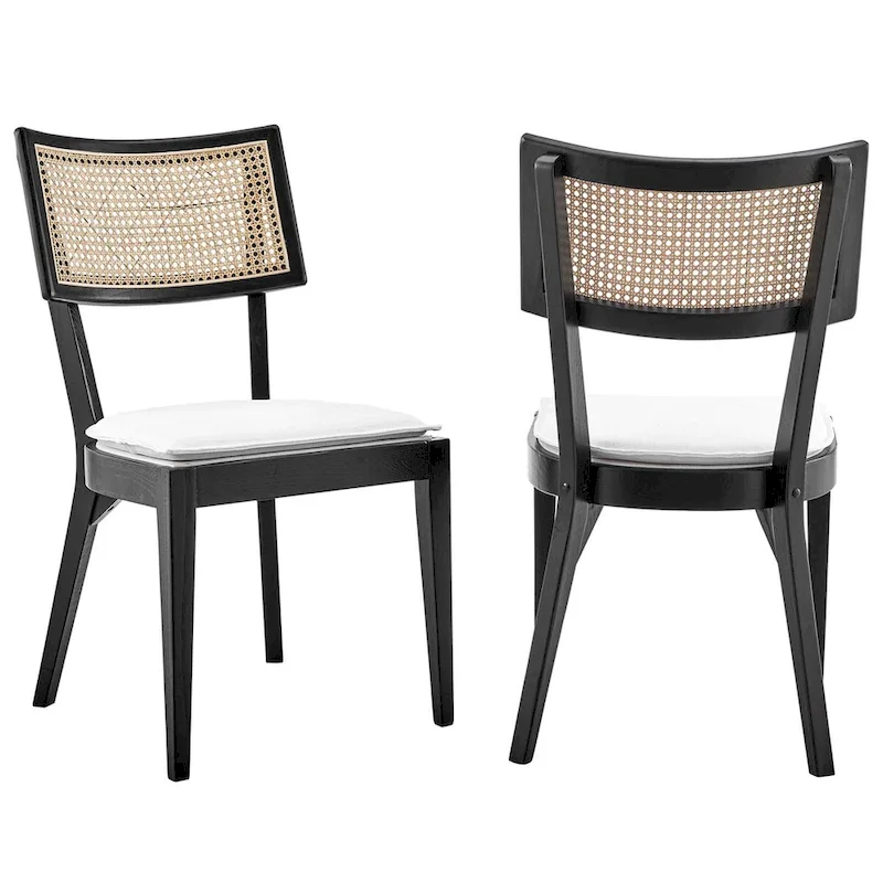 Caledonia Wood Dining Chair Set of 2