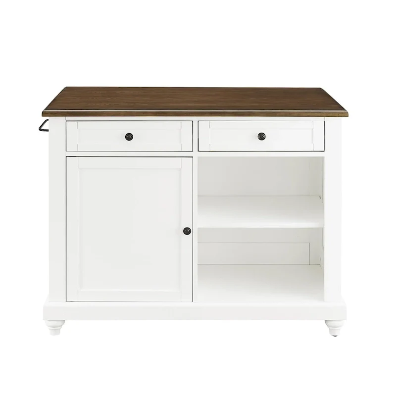 Avenue Greene Betty Kitchen Island with 2 Stools
