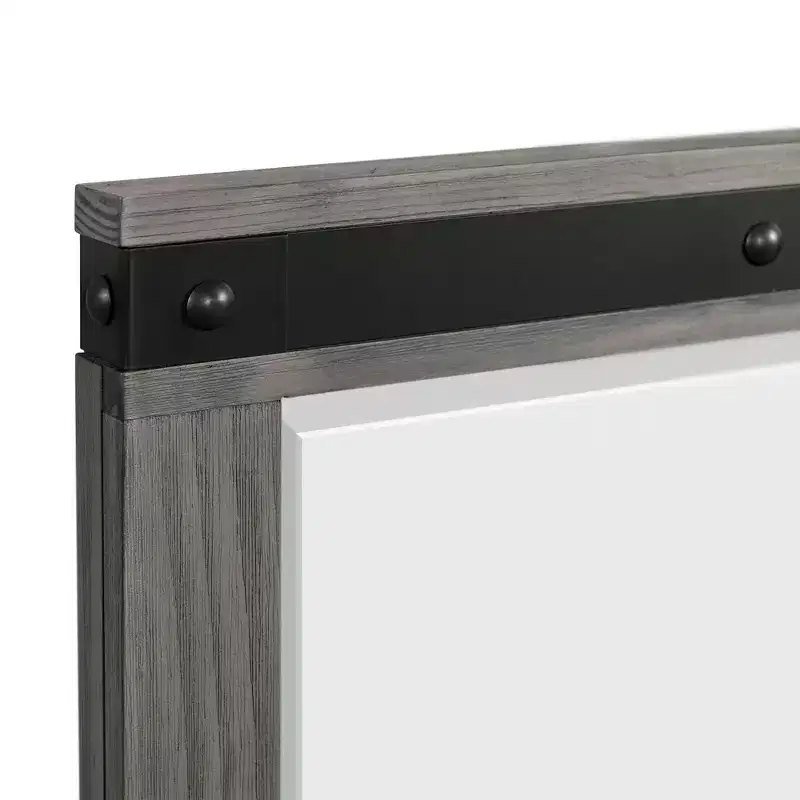6pc King Montauk Panel Bedroom Set Gray - Picket House Furnishings: Includes Dresser, Chest & Nightstand