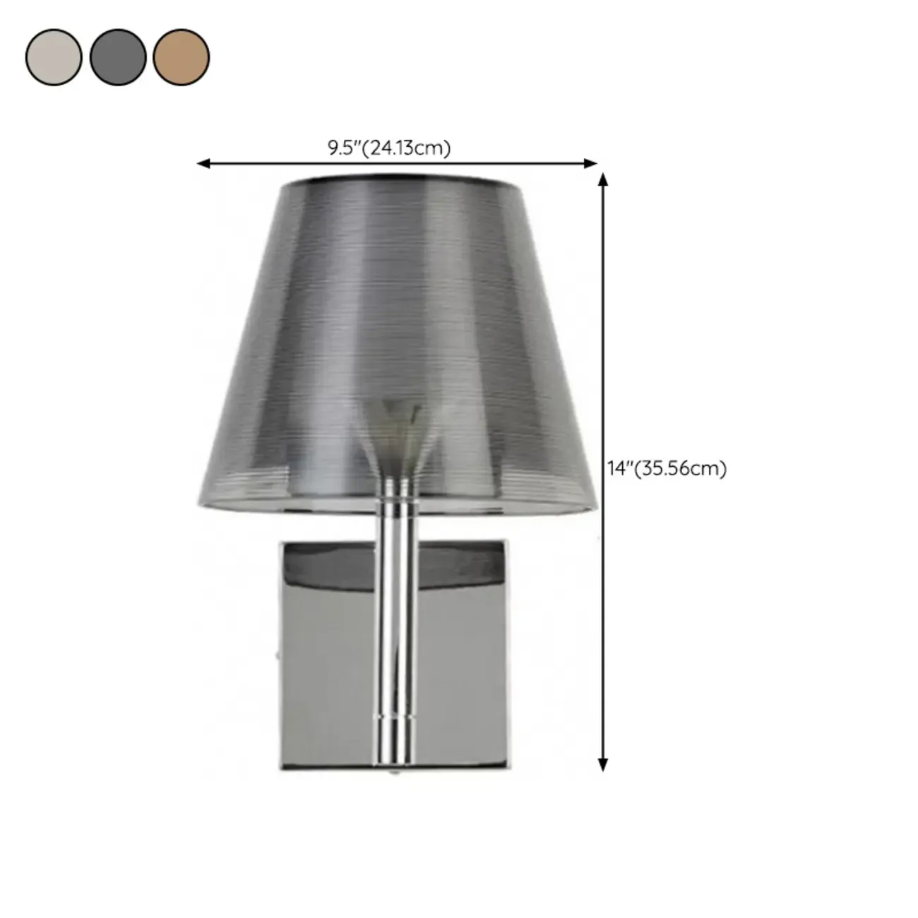 Modern Simple Metal Mini Wall Sconce