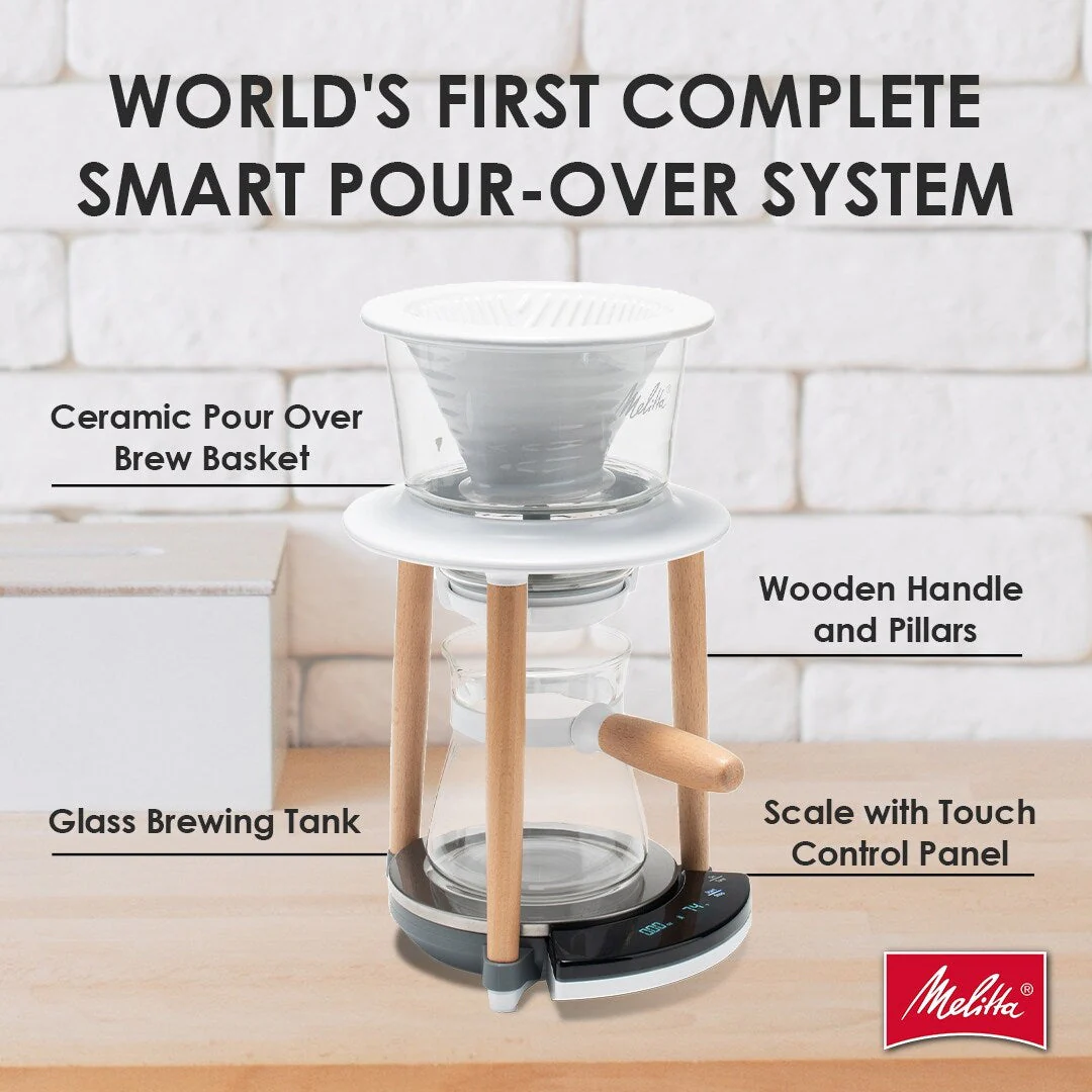 Melitta Senz V Connected Smart Pour-Over Coffee System