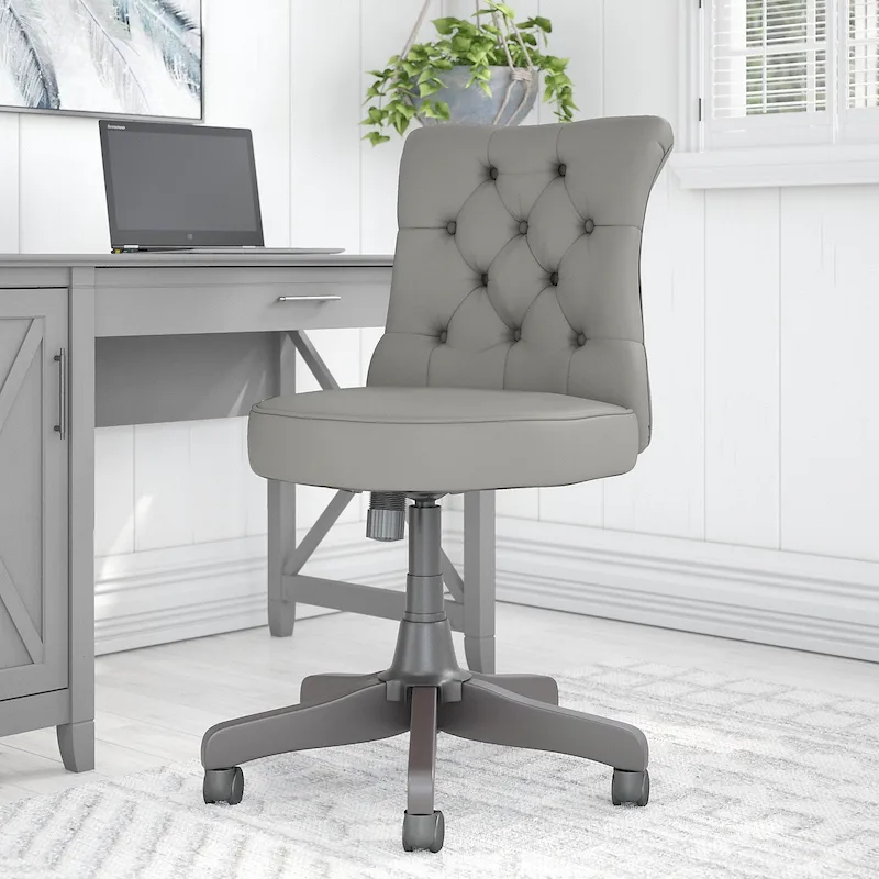Key West Mid Back Tufted Office Chair by Bush Furniture