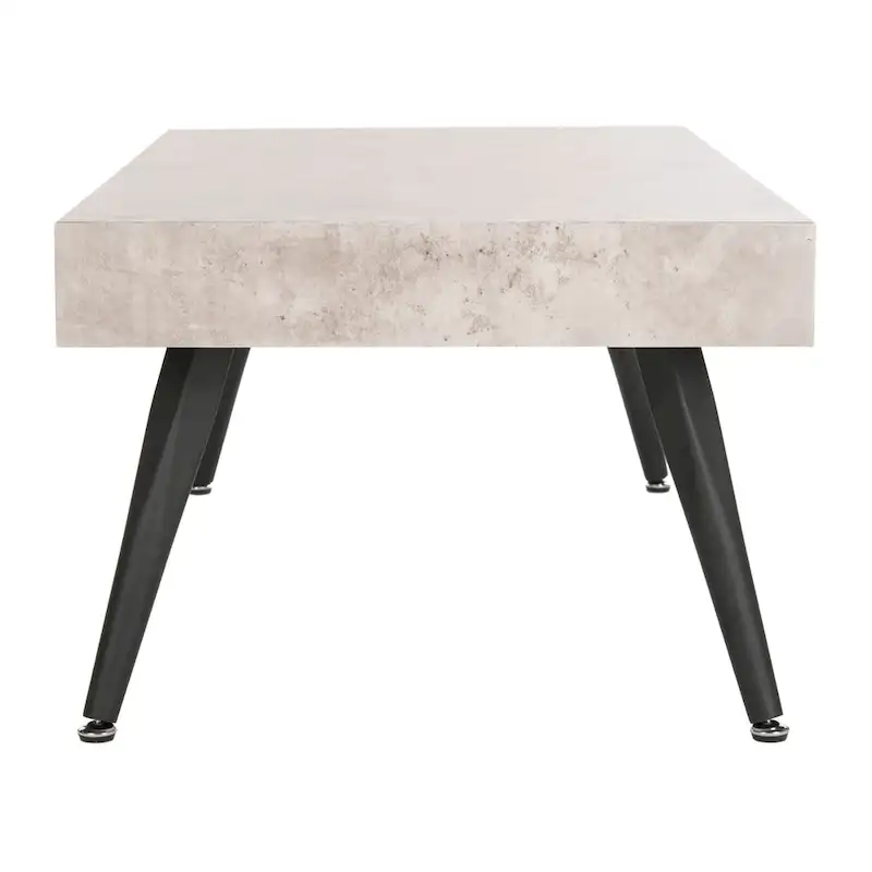 SAFAVIEH Clevie Modern Coffee Table - 43.3 x 23.6 x 16.5 - 43Wx24Dx17H