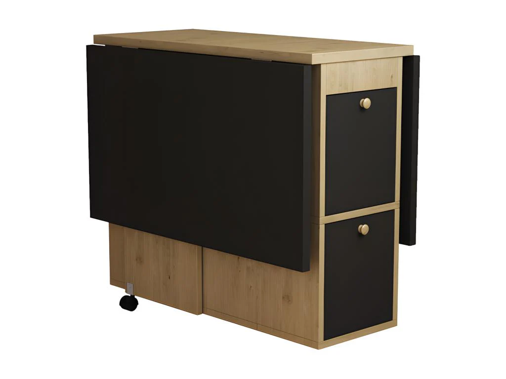 Table - Naturel clair/Noir