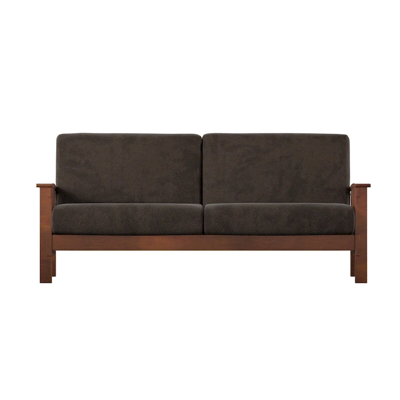 Hills Mission-style Oak Sofa by iNSPIRE Q Classic