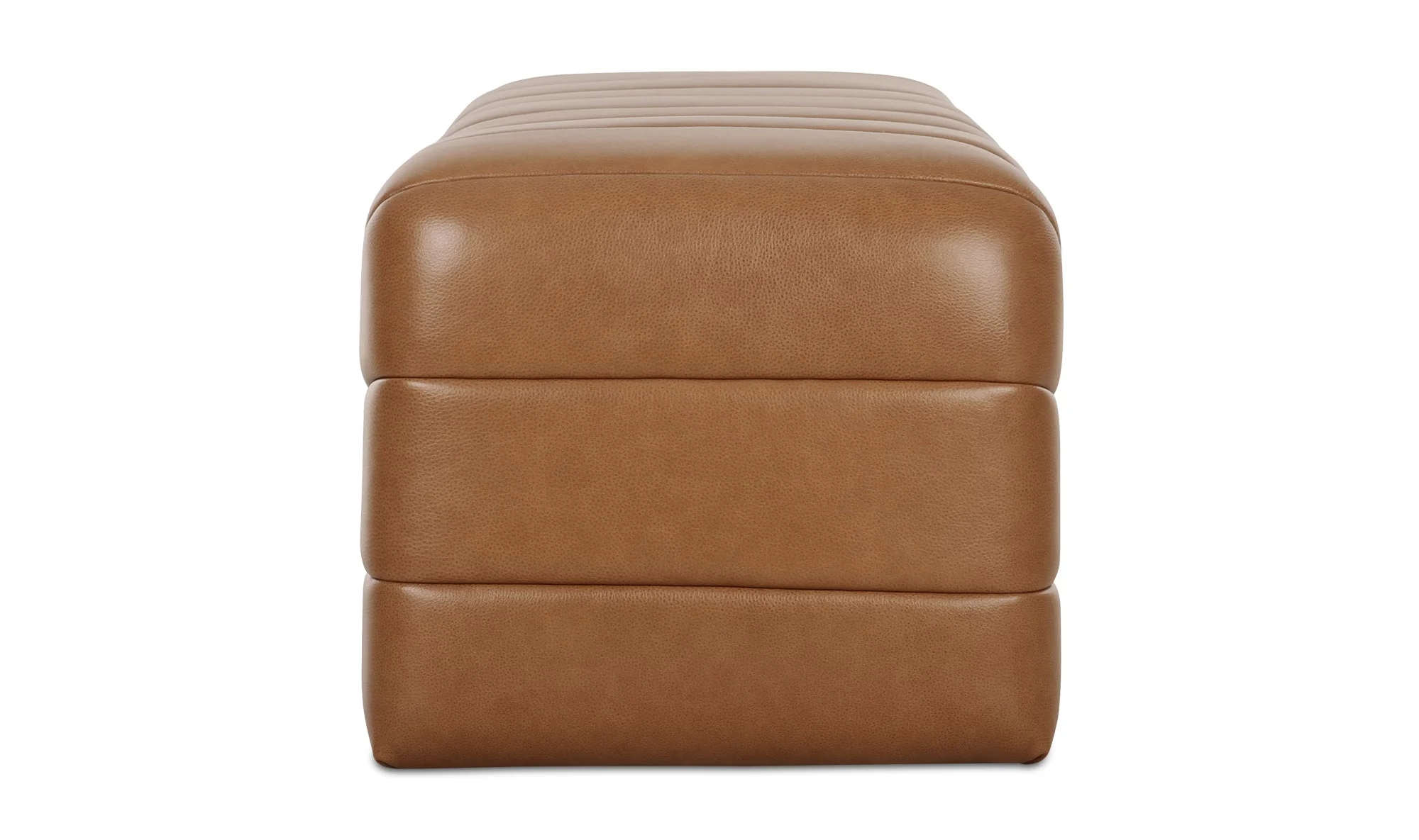 Verity Bench Tan Leather