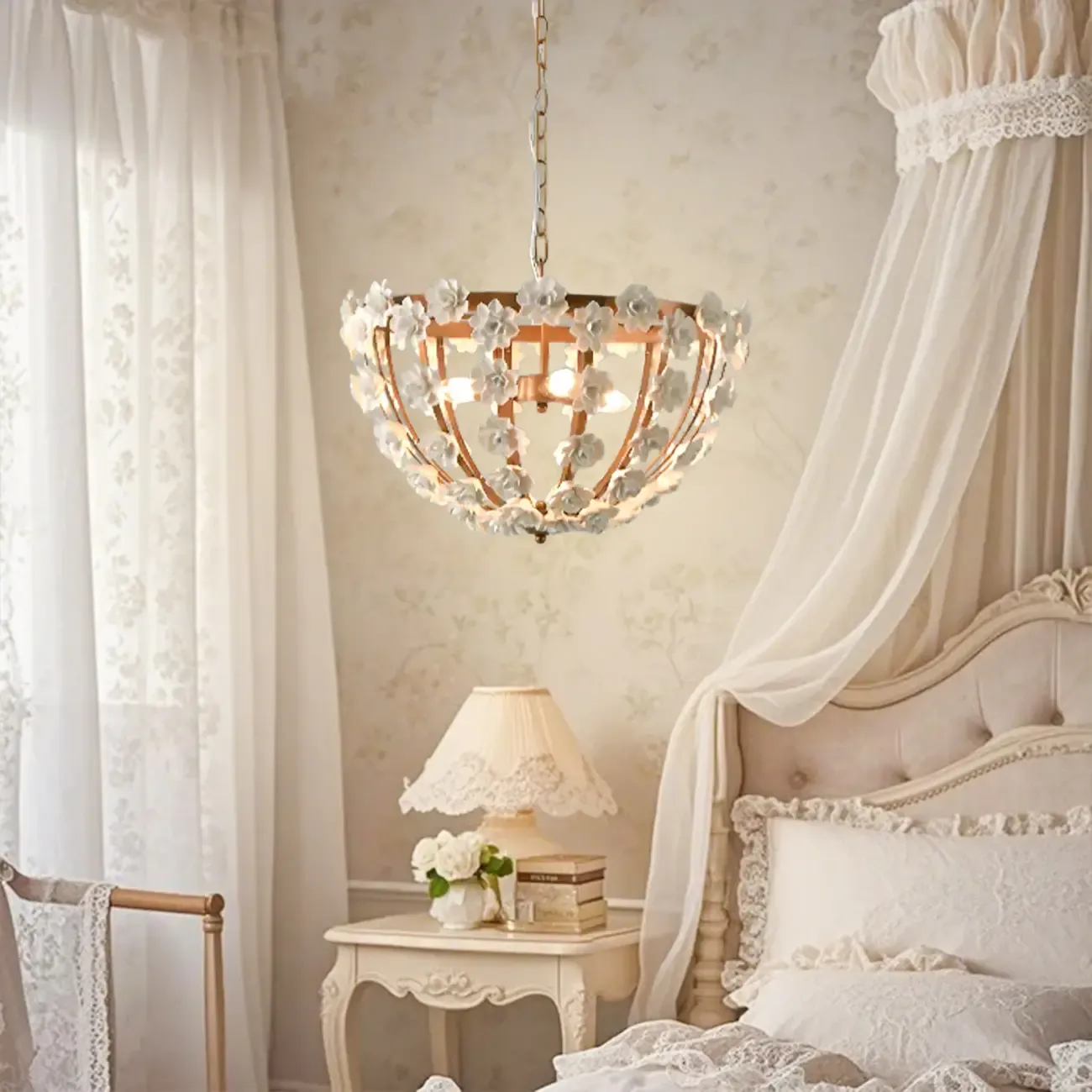 Modern Dome Ceramics Chandelier for Elegant Dining Room