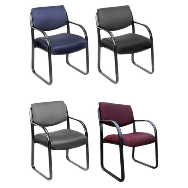 Steel Frame Fabric Guest Chair
