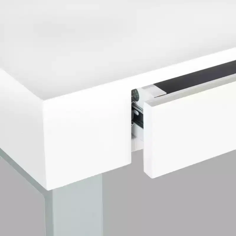 Barton Desk - FOX2206 - White/Grey - Safavieh Couture