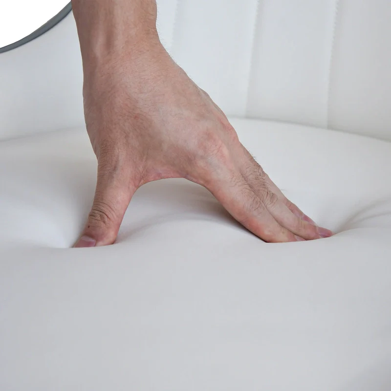 Set of 2 Modern Upholstered PU Leather Dining Chair