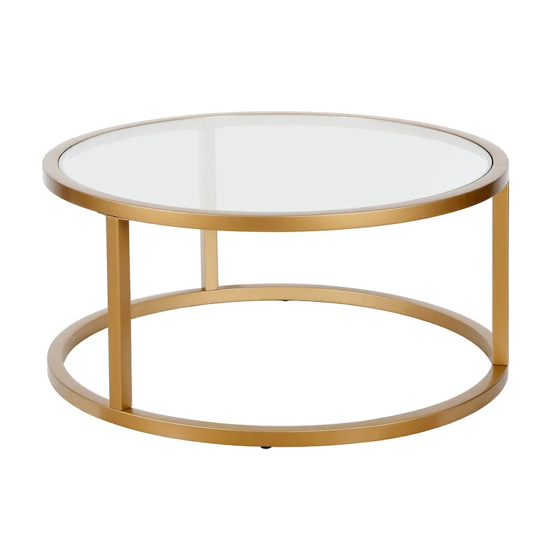 Round Metal Coffee Table