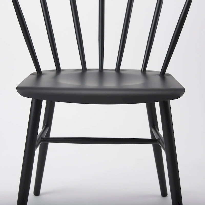 Colin Black Metal Dining Chair - 21.2