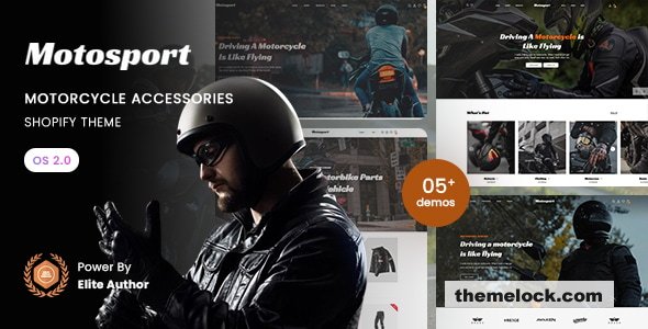Motosport - Motorcycle Accessories Shopify 2.0 Theme