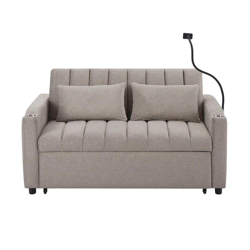 Convertible Loveseat Sofa, Pull Out Sofa Bed