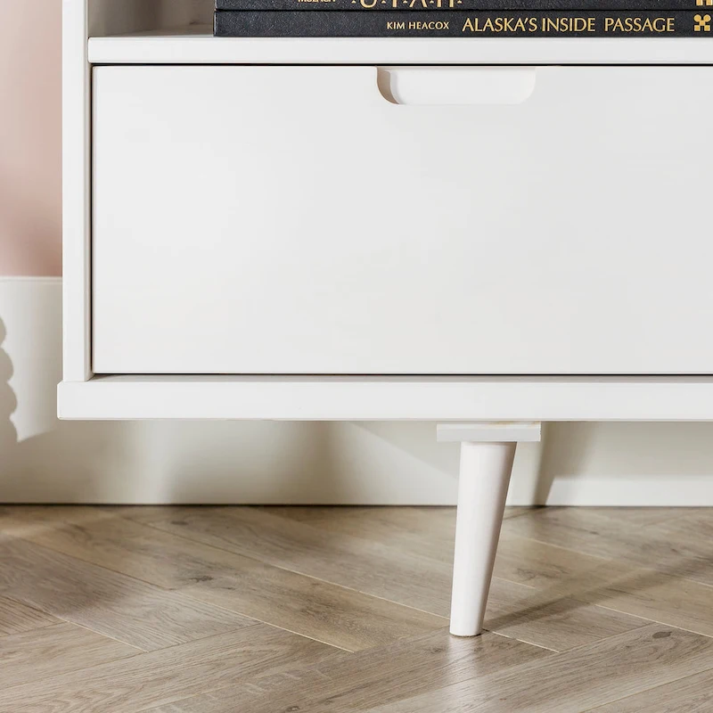 Middlebrook Alby 58-inch Mid-Century Solid Wood TV Stand