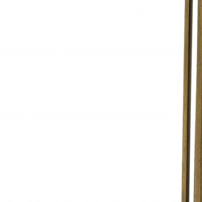 HomeRoots 23 Gold And Black Marble And Iron Round End Table - 23