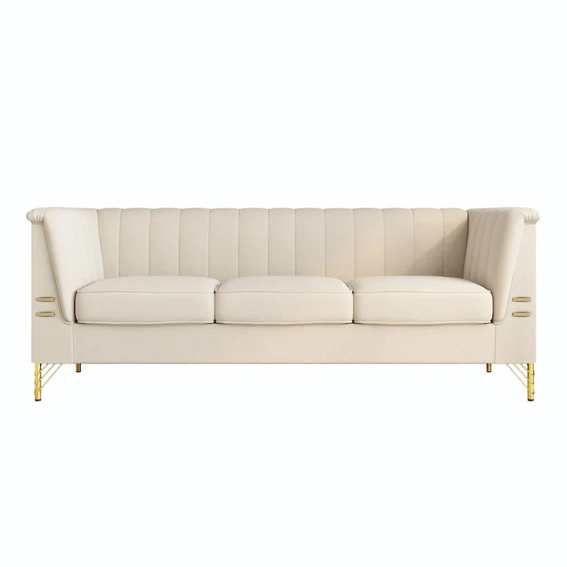 82.67 W Velvet Sofa