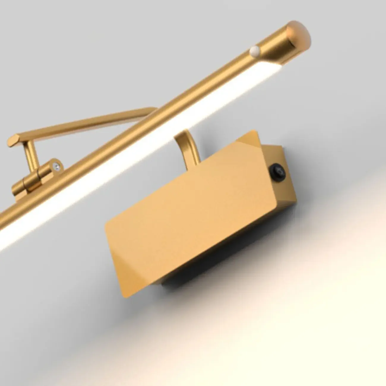 Stylish Metal Linear Natural Light LED Bathroom Vanity Light