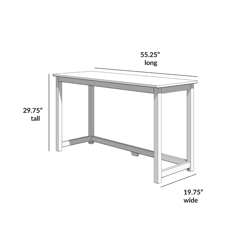 Plank and Beam Simple Desk - 55.25
