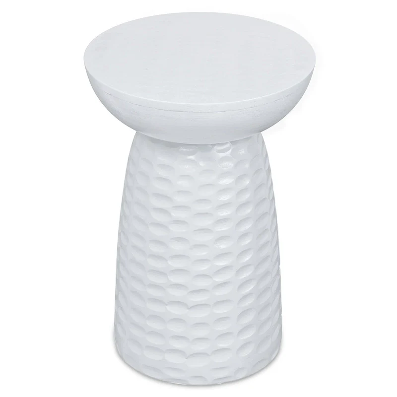 Solid Wood Accent Table - 12.6