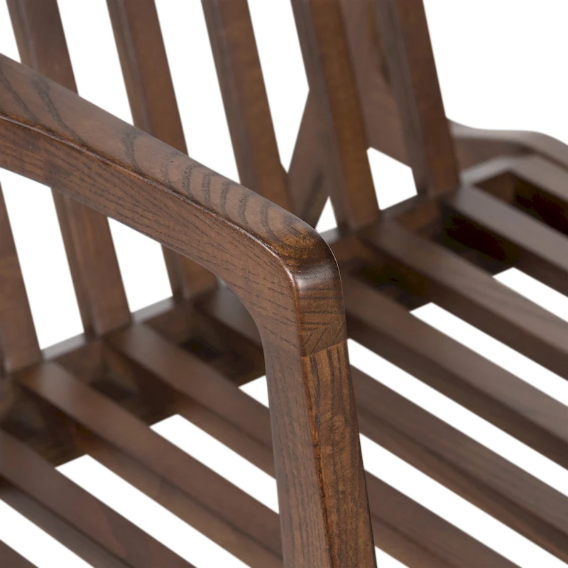 Poly & Bark Verity Leather Lounge Chair - Full Grain Genuine Italian Leather