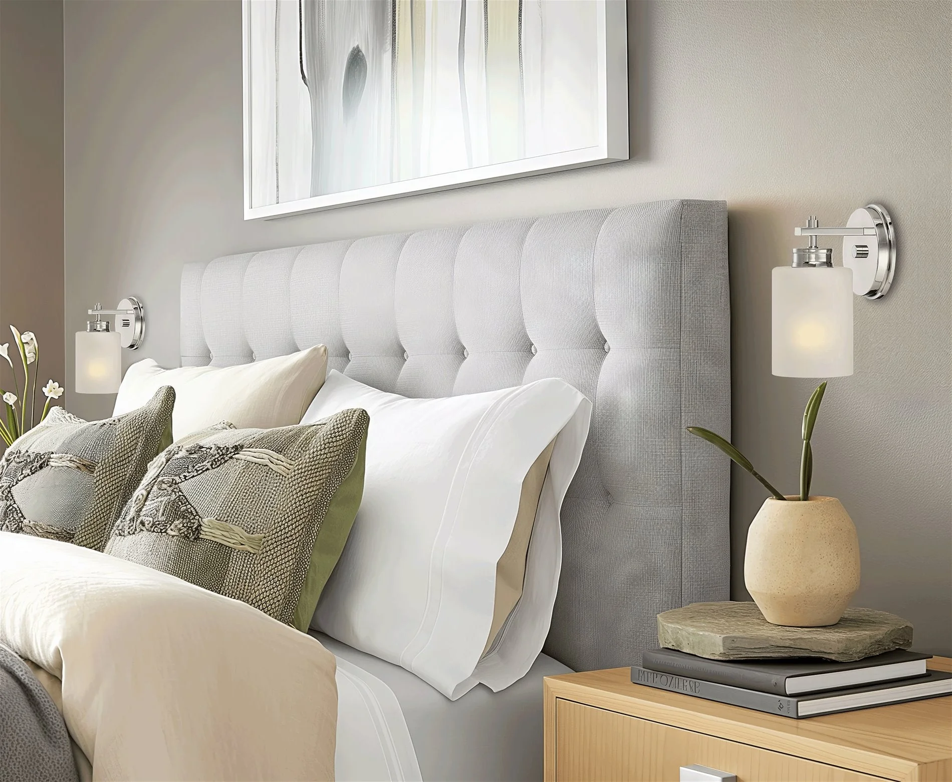 Phoebe 8 Modern Bathroom / Vanity Wall Sconce