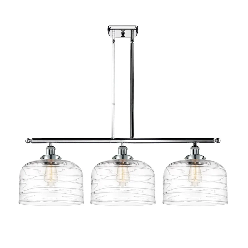 Innovations Lighting Bell - 3 Light 36  Island Light - 12  Shade