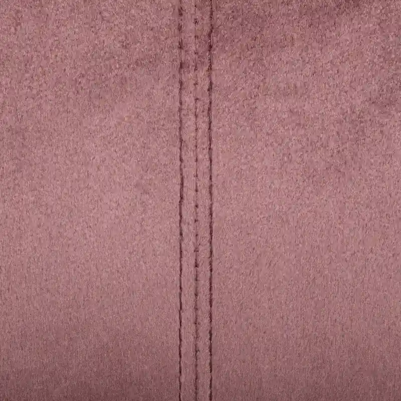 Velvet Channel Stitched 3-seater Sofa with Metal Legs